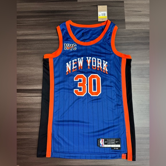 NBA Other - Nike Julius Randle #30 New York Knicks NBA Swingman Pinstripes Jersey Men 40 S